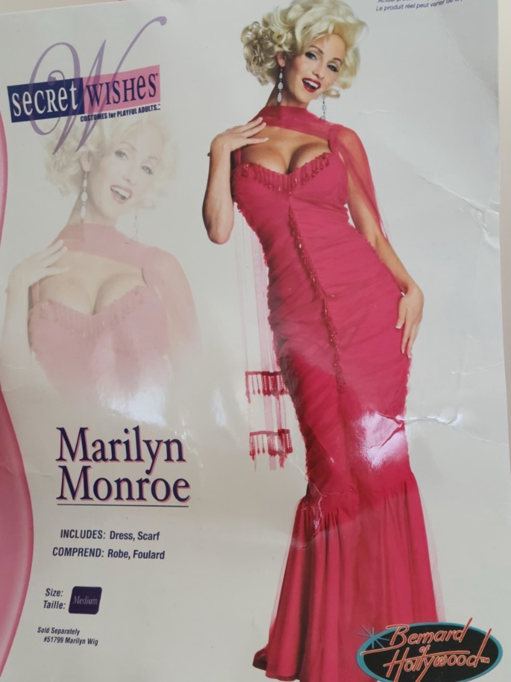 Marilyn Monroe Costume.